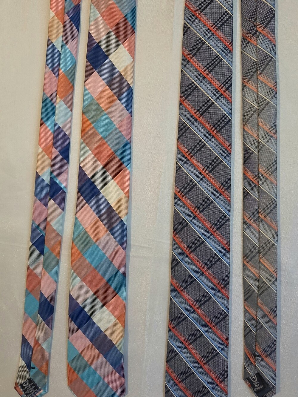 Chaps Men's Plaid Silk Tie - Multi-Color